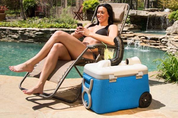 夏天超正 Product ! 手提式雪櫃 + 冷氣機「Icybreeze」