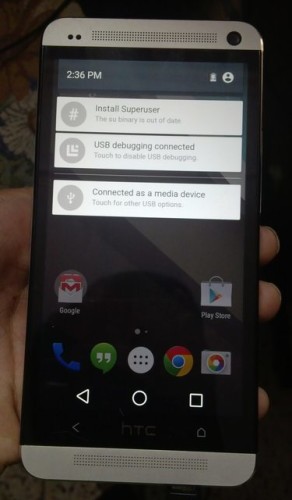 網民自製 HTC One M7 專用 Android L 系統
