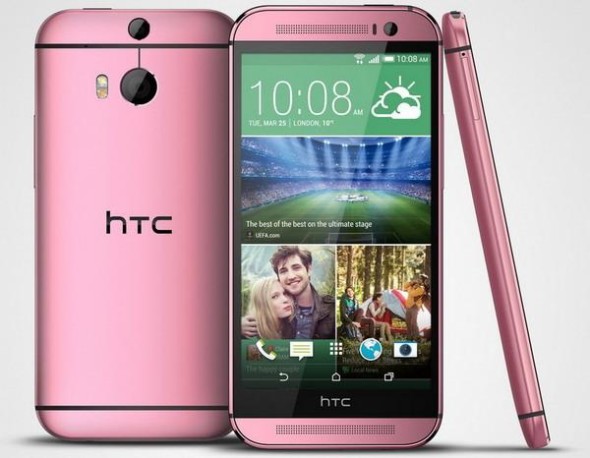 英國先售！？HTC One M8 粉紅色 8 月登場