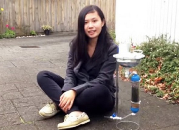 青出於藍！17 歲少女發明可攜式淨水及發電裝置