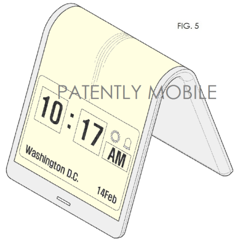 勁過 Galaxy Round！Samsung 新專利 180 度完全對摺手機