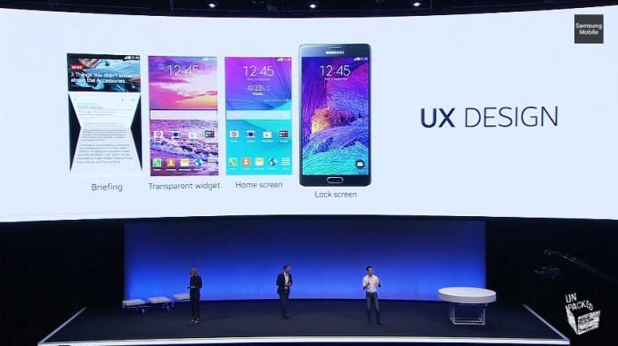 更加簡潔流暢！Galaxy Note 4 改用全新 UX Design