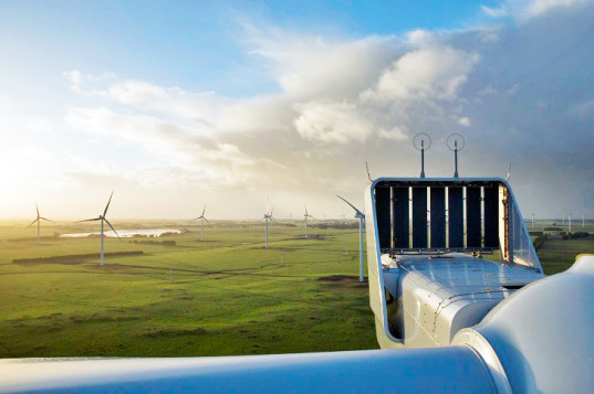 改用隱型戰機技術 法國建最大風車發電園
