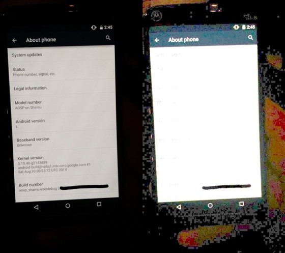預載 Android L！ Nexus X 正面相片曝光