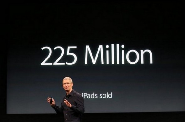 Apple 宣佈全球售出 2.25 億部 iPad 應用程式多達 67.5 萬款