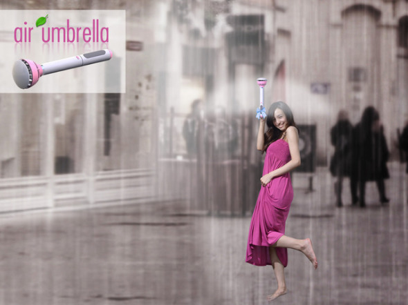 一起舉傘，舉起手撐！全新高科技雨傘登場