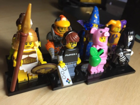 吸引電玩迷 LEGO Minifigs 變遊戲角色