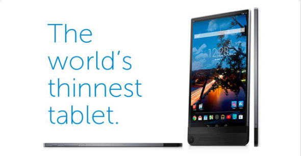全球最薄平板 Dell Venue 8 下月上市