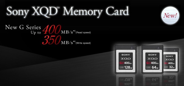讀寫速度大幅提升  Sony 發表全新 XQD 記憶卡