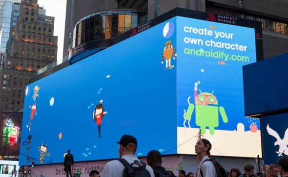 紐約時代廣場全球最大電子廣告板啟用！Google 成首位使用客戶