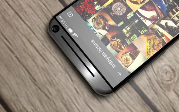 圖為設計師 Hasan Kaymak 設計的下一代 HTC 手機概念圖