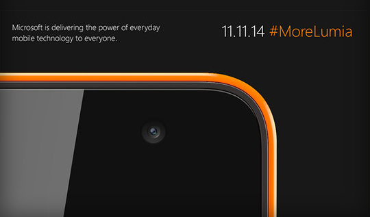 首部 Microsoft Lumia 手機週二發表