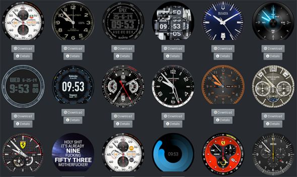 名牌鐘錶商開始處理仿製智能手錶錶面設計