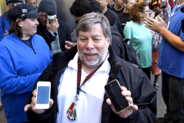 籌拍真人騷 Steve Wozniak 介紹新科技