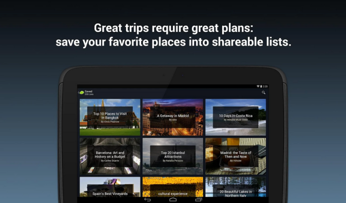 旅行前必裝 – 酒店・景點・編排行程・ 分享相片 1 App 搞掂
