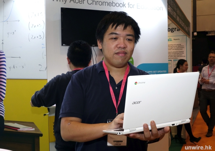 Edward：「輕輕地文書機都唔錯！」Acer Chromebook 速試
