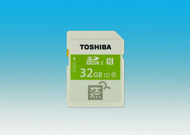 一拍即過相！Toshiba 首創 NFC SD 記憶卡