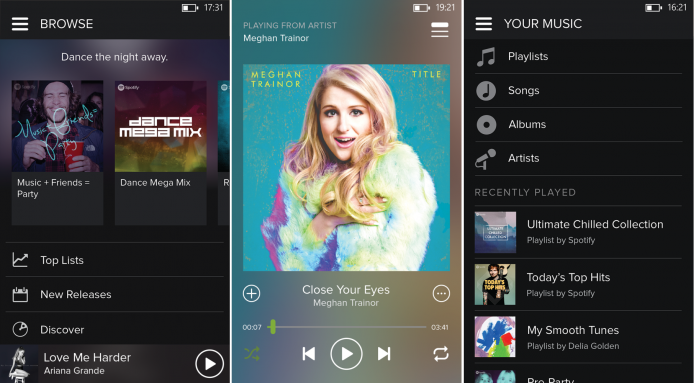 Windows Phone 版 Spotify 更新，加入全新功能