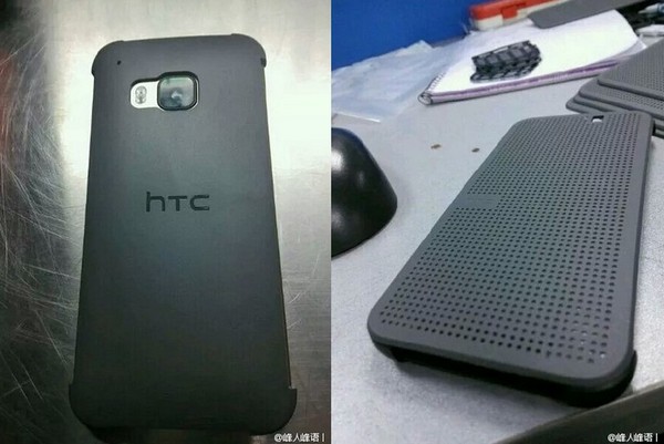 內部員工放料！HTC One (M9) 連專用 Dot View 保護殼流出