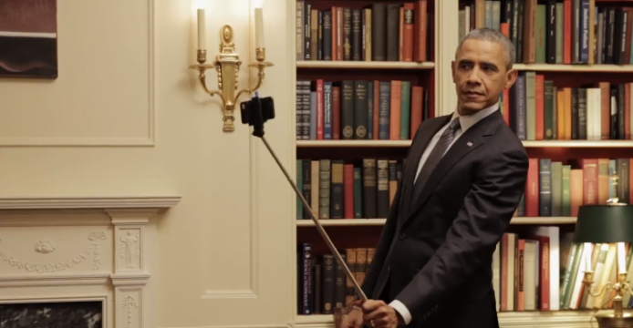 奧巴馬大玩自拍神器，是為了甚麼?