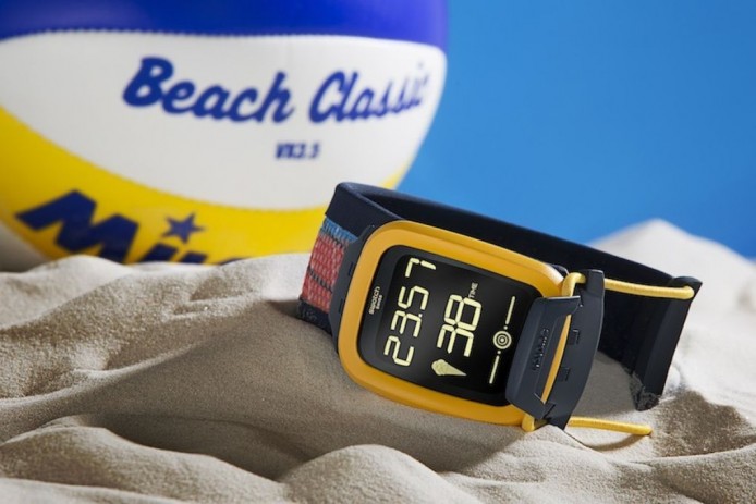 為沙排運動員設計 Swatch 發表首款智能手錶