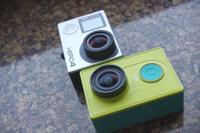 小米「小蟻」Action Camera 真機初步上手 ! 跟 GoPro Hero 4 對比