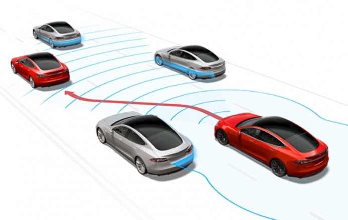 Tesla 測試自動導航技術  年底有望正式推出