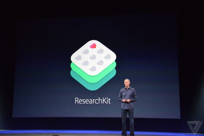 Apple 推出開源程式 ResearchKit，專為醫學研究而設