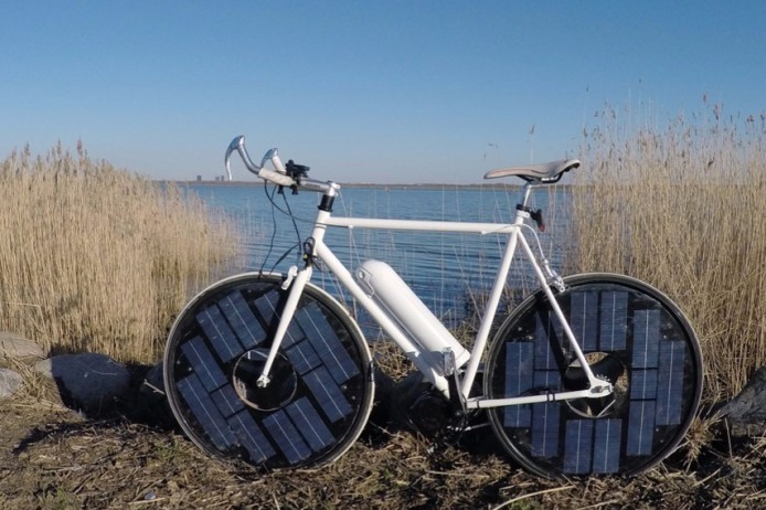 丹麥設計 Solarbike 太陽能單車   令踩單車變得更環保