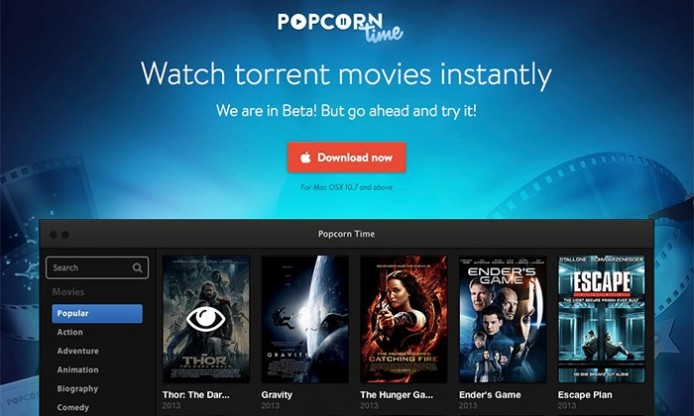 Popcorn Time 推出 iOS 手機 App 盜版電影隨時睇