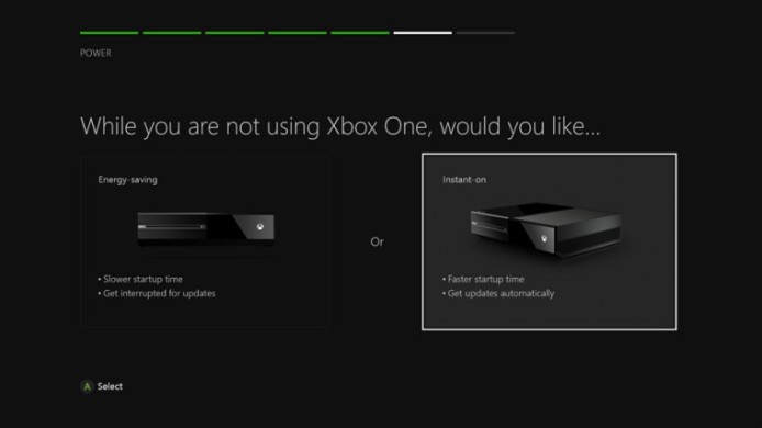 新出貨 Xbox One 添加節能模式新選項
