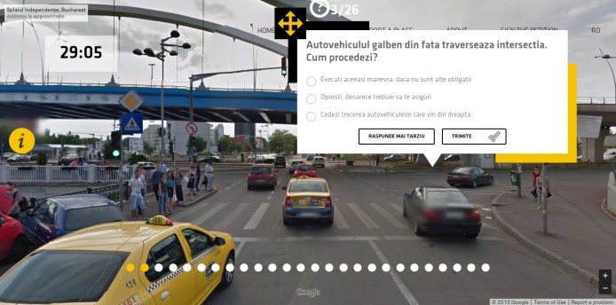考車牌其實唔難  羅馬尼亞學神用 Google 地圖練車