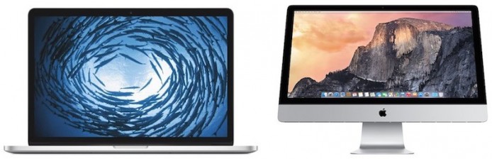 15 吋 MacBook Pro 和 27 吋 iMac 正式更新