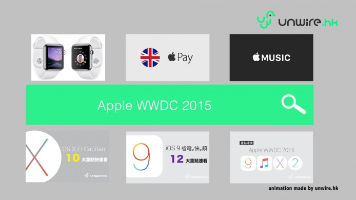 去片！2分鐘回顧 Apple WWDC 2015，速看 iOS 9