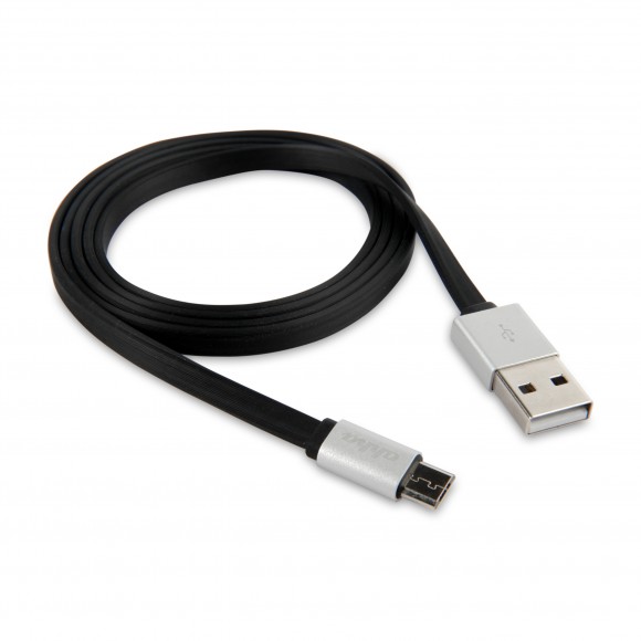 Micro USB Alu Flat Cable-1M_Cosmic Black_02