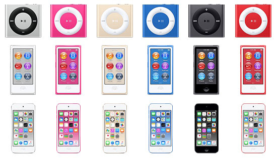 iTunes 自爆 Apple 將於 7 月中推出 iPod 系列全新顏色