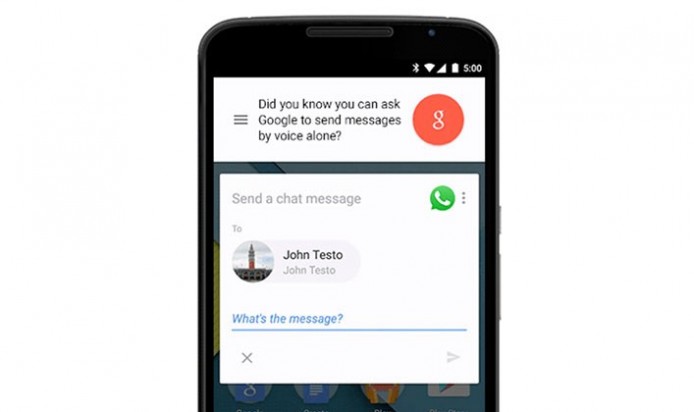 Google 語音支援 WhatsApp 了 !