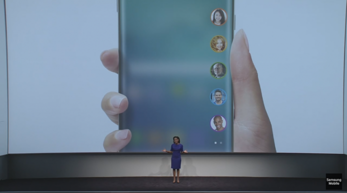 Galaxy S6 edge+ 側邊欄 3 大新功能: Apps Edge、People Edge、Oncircle