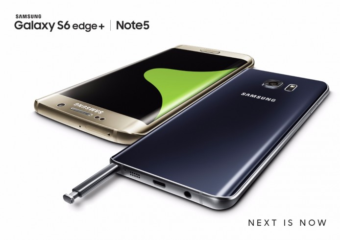 Samsung Galaxy S6 edge+/Note 5 美國價格公佈