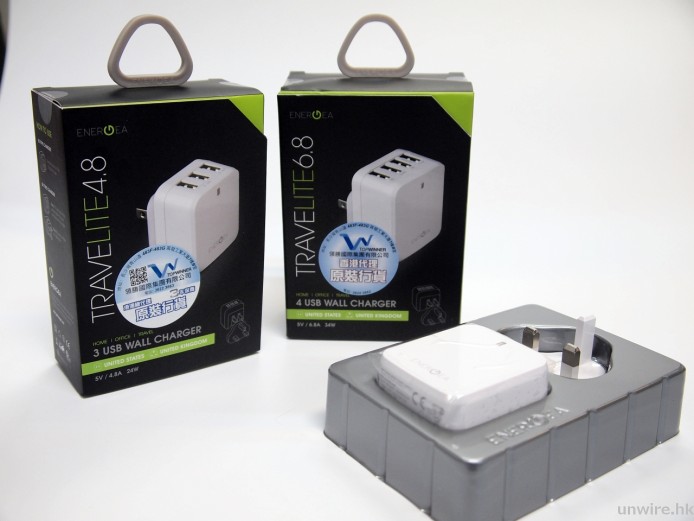 Energea LED 尼龍 Lightning 線 + 小型 USB