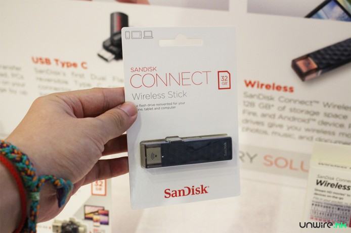1 手指無線打通手機、平板、電腦 – Sandisk Connect Wireless Stick