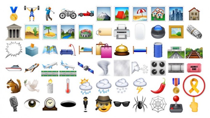 竟然有黃絲帶！iOS 9.1 全新 Emoji 表情符號現身