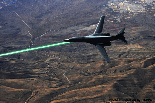美國空軍 5 年內將為戰機配備戰鬥鐳射槍