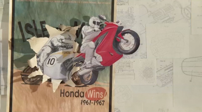 花 4 個月製作   定格動畫介紹 Honda 輝煌歷史