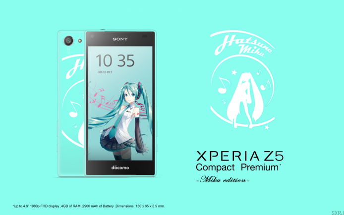 初音迷注意！！Sony 傳將在日本推出規格更強 Xperia Z5 Compact Premium