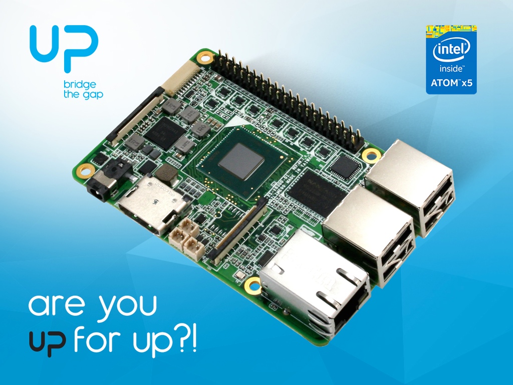 Universal Computer Piplan 媲美 Raspberry Pi 新微型電腦 UP 支援多種系統