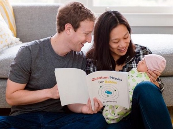 贏在起跑線？Facebook CEO 女兒出生不久已經要讀量子物理學書籍