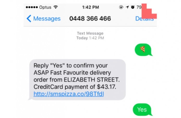 一個 Emoji 落單   澳州推出懶人 Pizza 送貨服務