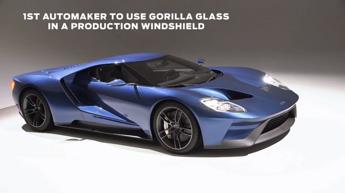要買芒貼嗎？Ford 超跑擋風玻璃選用 Gorilla Glass