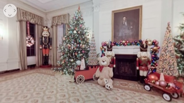 趁聖誕走進白宮  Google 帶網民參觀奧巴馬官邸